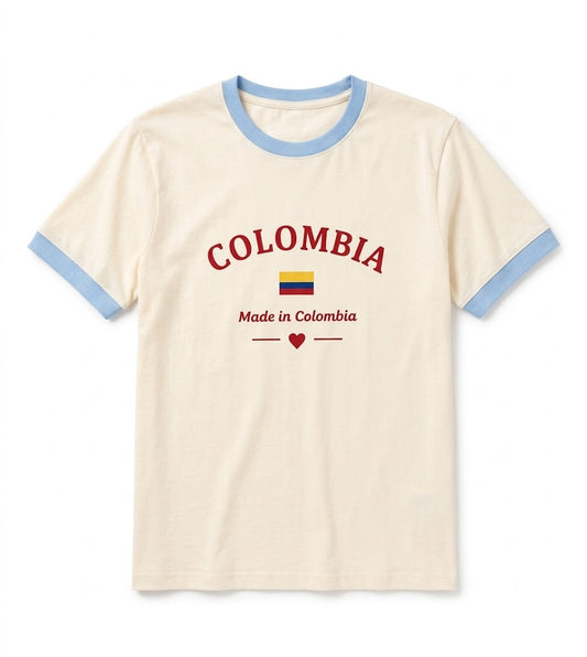 CAMISETA COLOMBIA FEMENINA